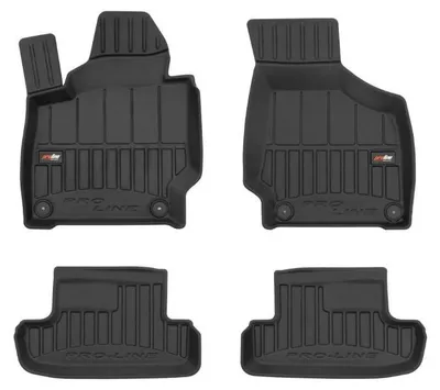 Produktbild von FROGUM ProLine 3D TPE Fußmatten für AUDI TT Coupe (8J3) Vorne+Hinten