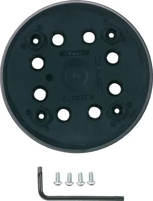 Produktbild von Schleifteller, mittelhart, 125 mm