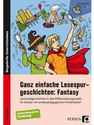 Obrázek produktu pro Ganz einfache Lesespurgeschichten: Fantasy