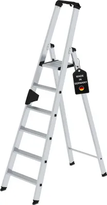 Produktbild von Stufen-Stehleiter einseitig begehbar 6 Stufen