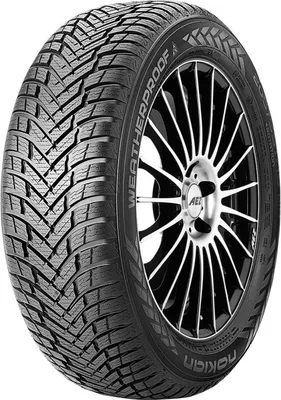 Produktbild von 1x Nokian Weatherproof Ganzjahresreifen 155/65 R14 75T 3PMSF Allwetterreifen Reifen