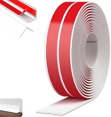 Obrázek produktu pro Bílá pružná těsnicí páska, 2 cm x 5 m, vodotěsná, samolepicí