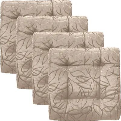 Produktbild von Erwin Müller Outdoor-Stuhlkissen Terrassa" 4er-Pack cappuccino 40x40x4 cm"