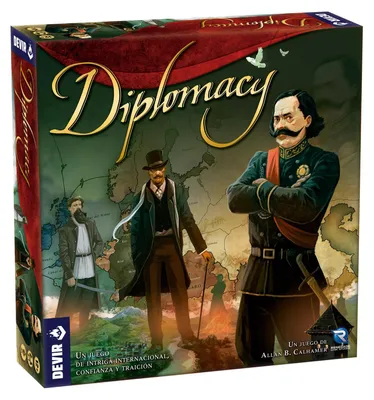 Diplomacy – Strategiespiel für 2–7 Spieler, Verhandlungs- und Bündnisspiel