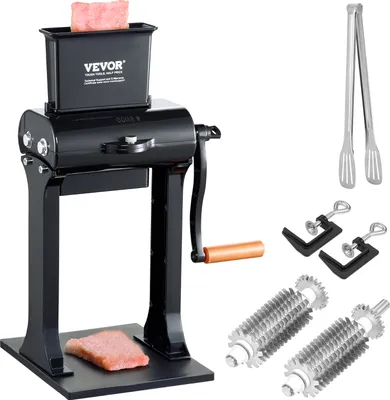 Produktbild von VEVOR Fleischzartmacher Maschine 445x300x245mm Fleisch Tenderizer Fleischklopfer Klingen aus 420 rostfreiem Stahl Steakklopfer für Hähnchen Rind Schwein Steak Küche Zuhause Restaurant Kochzubehör