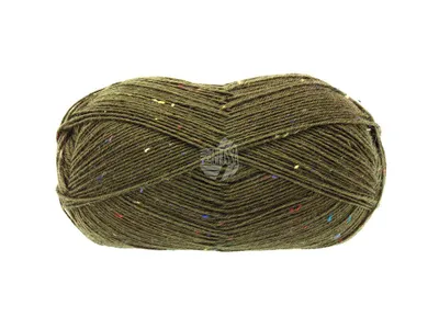 A ball of yarn on a white background.