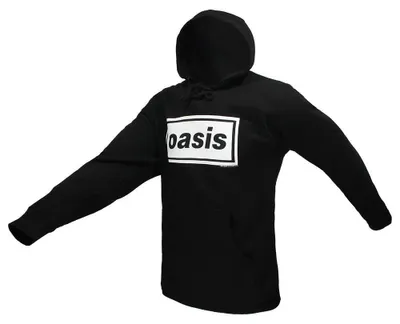 Produktbild von Oasis Decca Logo Pullover Hoodie – Offizielles Merchandise - L