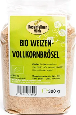 Produktbild von Weizen-Vollkornbrösel 300g - 6er Vorteilspack von Rosenfellner Mühle