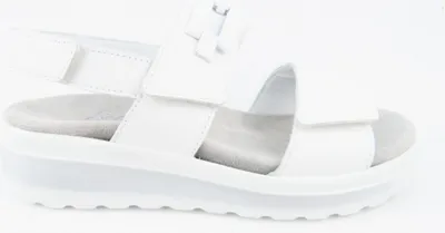 Produktbild von Semler Hanna SOFT-NAPPA Damen Sandale in Weiß, Größe 4.5