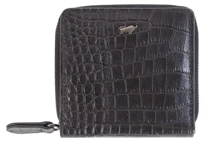 Produktbild von Portemonnaie Viktoria Reißverschluss-Geldbörse S 6 Kartenfächer schwarz Damen - Leder