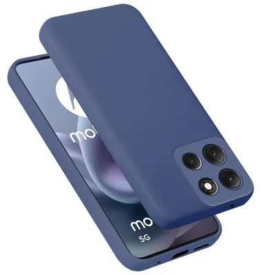 Produktbild von Cadorabo Hülle für Motorola Moto G86 Hülle Silikon Handyhülle Case aus flüssigem Silikon, Kratzfeste und stoßfeste Schutzhülle für Motorola Moto G86