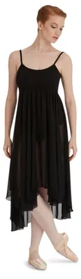 Produktbild von Capezio Damen Camisole Empire Dress Tanzkleider Für Erwachsene, Schwarz, L EU