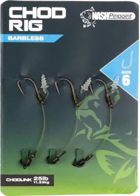 Produktbild von Nash Chod Rig Size 6 Barbless