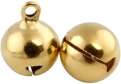 Obrázok produktu pre Medené zvončeky s priemerom 10 mm na výrobu šperkov
