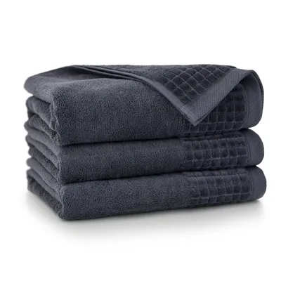 Produktbild von Handtuch, Badetuch, ägyptische Baumwolle, dick, Paulo 70x140 Dunkelgrau