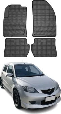 Immagine prodotto di 2002-2007 Mazda 2 tappetini TPE nero 4 pz
