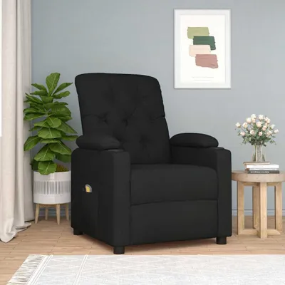 Obrázek produktu pro masážní křeslo vidaXL Black Fabric