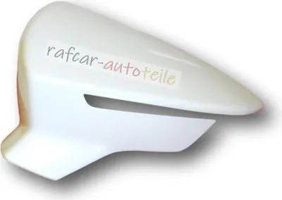Produktbild von Spiegelkappe Abdeckung Gehäuse lackiert links Für SEAT IBIZA LEON ARONA weiss LB9A