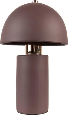 Produktbild von Clayre & Eef Pilz-Tischlampe Ø 18x30 cm Braun Metall