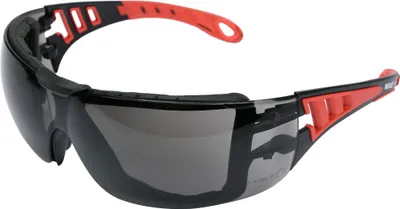 Produktbild von Schutzbrille Arbeitsschutzbrille Sicherheitsbrille Sonnenbrille grau Radbrille mit Gurt