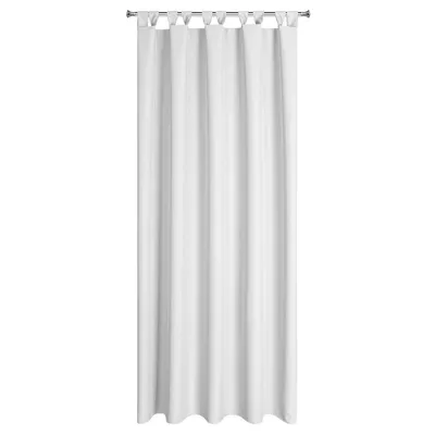 Produktbild von Eurofirany zasłona GARDEN Wodoodporne zasłony zewnętrzne Zasłony tarasowe białe 155x220 cm Pętle Zapinanie na rzepy