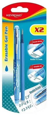 Zdjęcie produktu dla Długopis wymazywalny Keyroad 0,7 mm niebieski