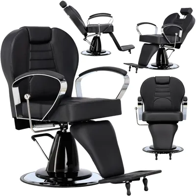 Zdjęcie produktu dla Fotel barberski Carrie fryzjerski hydrauliczny do salonu fryzjerskiego barber shop Barberking