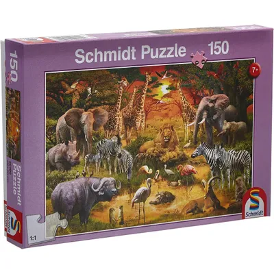 Produktbild von Schmidt Spiele 56195, 150 Stück(e), Tiere, 7 Jahr(e)