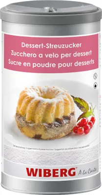 Produktbild von Dessertstreuzucker ca.750g 1200ml von Wiberg