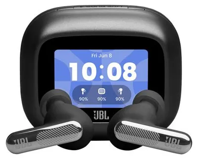 Productafbeelding van JBL Live Beam 4, draadloze oordopjes met Bluetooth, 48 uur batterijduur
