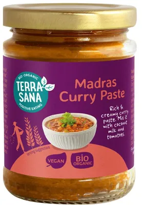 PASTA CURRY MADRAS BIO 130 g - TERRASANA