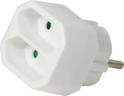 Obrázok produktu pre LogiLink LPS218, Vnútorný, Biela, RoHS, 2 AC zásuvky/AC zásuviek, 250 V, 1100 W