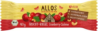 Immagine prodotto di Barretta alla frutta - Mirtillo rosso e anacardi 40 g