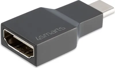 Produktbild von Picco USB-C / HDMI Video Adapter von 4Smarts – Schwarz