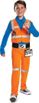 Produktbild von Emmet-Kostüm Das große Lego 2™-Abenteuer 5-6 Jahre (109-126 cm))