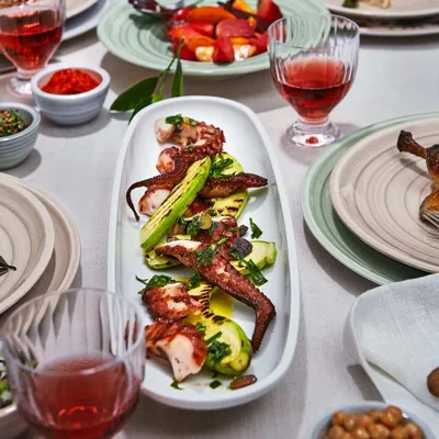 Obrázek produktu pro Villeroy & Boch 1041303580, Miska na svačinu, Obdélník, Porcelán, Bílá, Servírovací, 440 mm