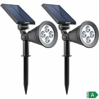 Obrázok produktu pre Sada s 2 solárnymi žiarovkami SPIKY 200lm