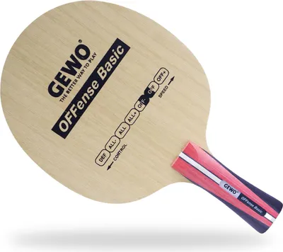 Produktbild von GEWO Tischtennisholz OFFense Basic gerade