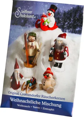 Produktbild von Seiffener Volkskunst, Duft:Weihnachtliche Mischung Tüte 6 Stück