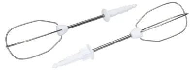 Rührbesen-Set für Handmixer, 210 mm, Edelstahl, 2 Stück