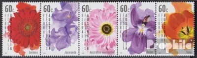 Produktbild von Briefmarken Australien 2011 Mi 3530-3534 Fünferstreifen (kompl.Ausg.) postfrisch Blumenfestivals