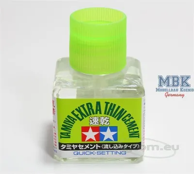 Zdjęcie produktu dla Klej do plastiku Tamiya 40ml Quick extrad. Tamiya
