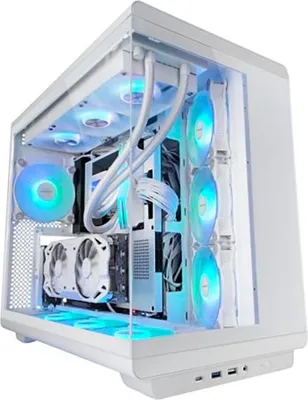 Produktbild von Mars Gaming MC-REVW, Tower, PC, Weiß, ATX, micro ATX, Mini-ITX, Gaming, Multi