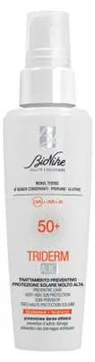 Obrázok produktu pre BioNike, Triderm AK SPF50+, Hydratačný a ochranný, Slnečný sprej, SPF 50, 50 ml