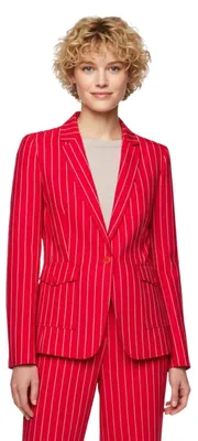 Immagine prodotto di Giacca a righe rosse e bianche del marchio United Colors of Benetton, taglia M, per donna
