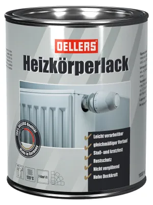 Productafbeelding van Radiatorverf RAL 3000 Vuurrood 1 Liter