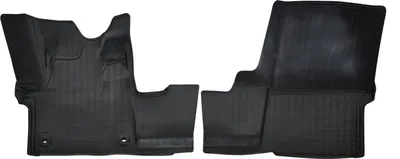 Produktbild von NORM LINERS | 3D Gummimatten Auto Matten Fussmatten Kompatibel mit Peugeot Traveller ab 2018 2tlg Vorne, Individuelle Passform mit Hohem Rand cca 4-5cm, Allwetter,