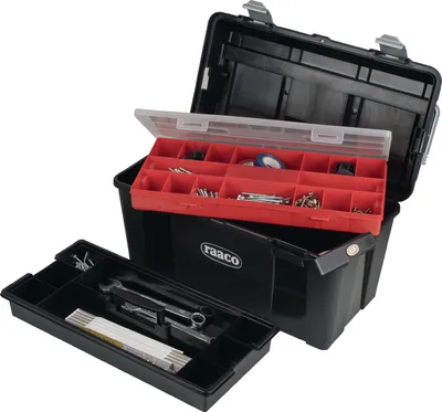 Zdjęcie produktu dla skrzynka narzędziowa raaco 33-34 W 480 x D 255 x H 258 mm - 715164