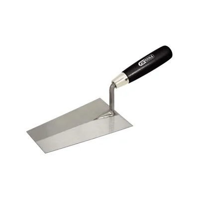Zdjęcie produktu dla Szpachelka do tynku, o ostrych krawędziach, 200 mm, z drewnianym uchwytem