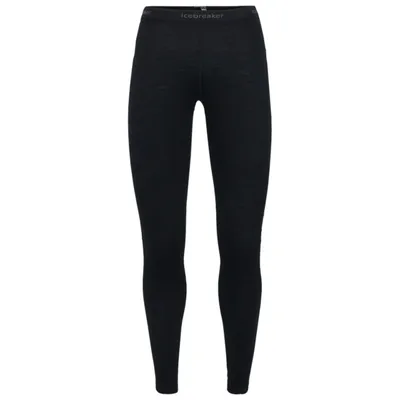 Produktbild von Icebreaker 200 Oasis, Leggings, Weiblich, Erwachsener, Schwarz, Einfarbig, Sport